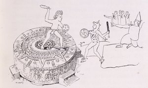 Temalacati veya Gladyatör Taşı, Codex Ramirez