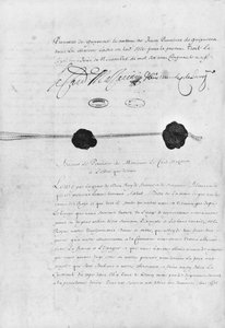Kardinal Jules Mazarin (1602-61) ve Don Luis Mendez de Haro (1598-1661) tarafından 7 Kasım 1659