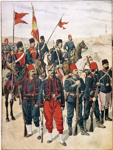 Balkan Savaşı Sırasında Türk Ordusu, 1912-13 by French School