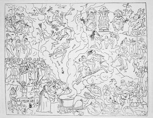 The Witches Sabbath, Pierre de Lancre tarafından Tableau de l