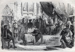 Antipop Clement VII (Robert de Geneve by French School