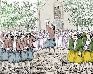 19. yüzyılın ortalarında Brittany