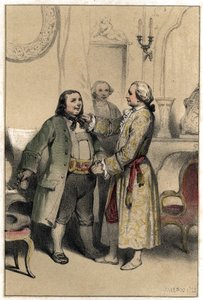 Besteci Joseph Haydn, kızının düğünü için bir menü hazırlamasını isteyen bir adam aldı. Plaka, Valerio