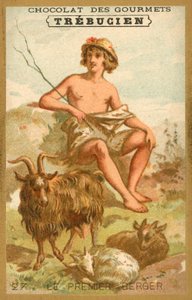 İlk çoban (chromolitho) by French School