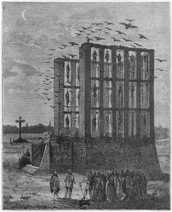 Montfaucon darağacı by French School