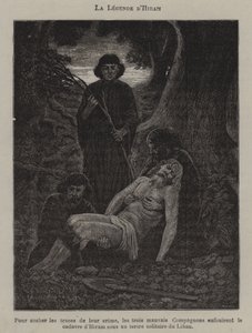 Hiram efsanesi (gravür) by French School