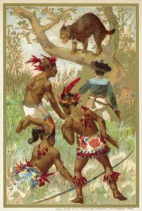 vaşak (kromolitho) by French School