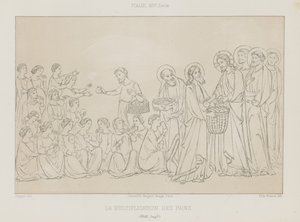 Ekmeklerin çoğaltılması by French School