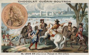 Hollandalılara karşı savaşın başlangıcında Louis XIV tarafından Ren Nehri