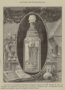 Masonların zehri (gravür) by French School