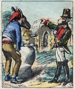 Hasta aslan ve tilki. Jean de La Fontaine