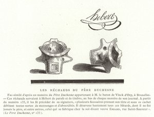 Pere Duchesne sobaları by French School