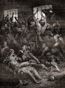 Bengal Nawab, Siraj ud-Daulah birliklerinin İngiliz savaş esirlerini tuttuğu Hindistan, Kalküta
