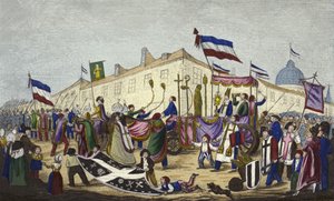 Batıl inancın kalıntıları Sözleşmeye taşınır by French School