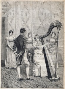 “Napolyon” adlı bir oyunun oynandığı Theatre de la Porte Saint Martin, “Le Petit Parisien””de 17/12/1893 (gravür) by French School