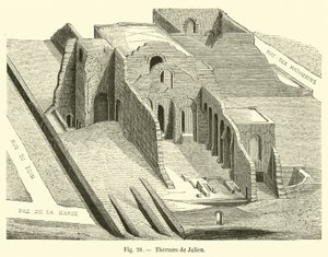 Julien termal banyoları by French School