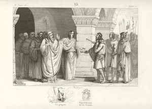 Theuderic III, Frankların Kralı by French School