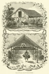 Tilembar ou Magnanerie persane (gravür) by French School