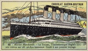 Titanik, İngiliz transatlantik gemisi by French School
