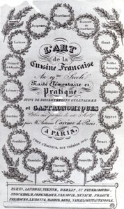 LArt de la Cuisine Francaise vol. III, Antonin Careme, 1834