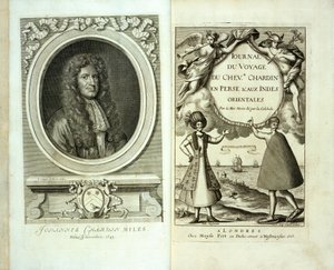 Jean Chevalier Chardin tarafından yazılan Journal du Voyage de Chevalier Chardin en Perse et aux Indes Orientales
