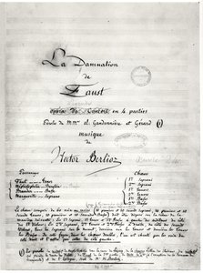 Hector Berlioz (1803-69) 1846 tarafından 