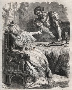 Eudes de Fayel, karısı Gabrielle de Vergy