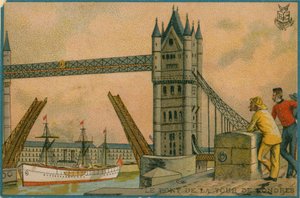 Tower Bridge, Londra by French School
