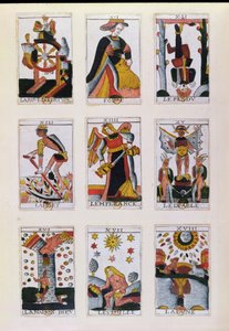 Geleneksel Tarot Kartları by French School