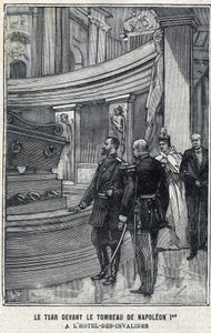 Rusya Çarı II. Nicholas (1868 -1918) ve Tsarina Alexandra Fiodorovna Romanova (1872-1918), Paris