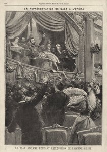 Rusya Çarı II. Nicholas Fransa ziyareti sırasında Paris Operası
