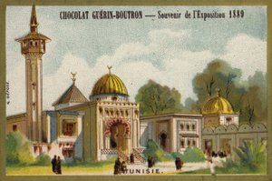 Tunus (kromolitho) by French School