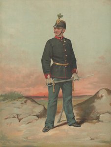 Kimliği belirsiz Fransız askeri by French School