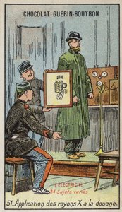Gümrükte X-ışınlarının kullanılması (chromolitho) by French School