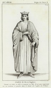 VII Yüzyıl, Clovis II Saltanatı, Clovis II, Dagobert