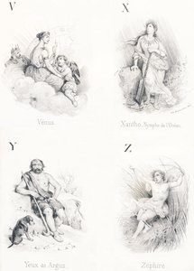 V X Y Z: Venüs, Xantho, Gözler, Zefir by French School