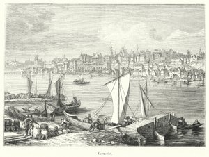 Varşova (gravür) by French School