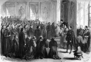 Vatikan Konseyi I (1869-1870): Papa IX. by French School
