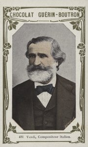 Verdi, İtalyan Besteci (renkli fotoğraf) by French School