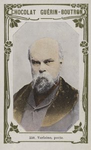 Verlaine, poete (renkli fotoğraf) by French School