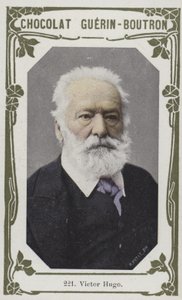 Victor Hugo (renkli fotoğraf) by French School