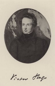 Victor Hugo, French poet, novelist and dramatist  by French School