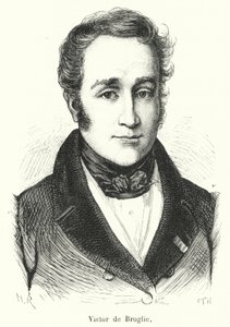 Victor de Broglie (gravür) by French School
