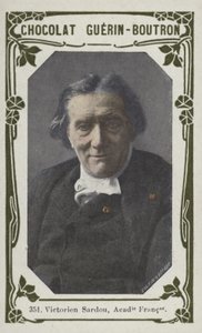 Victorien Sardou, Academie Française (renkli fotoğraf) by French School
