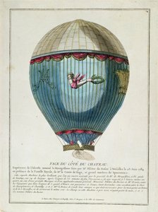 Francois Pilatre de Rozier (1754-85) tarafından 23 Haziran 1784