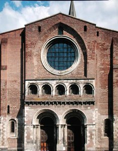 Batı cepheden görünüm (fotoğraf) by French School