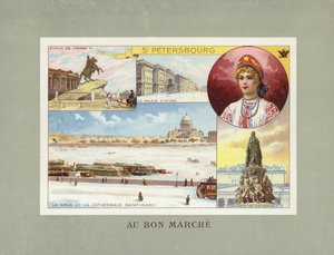 St Petersburg manzaraları by French School