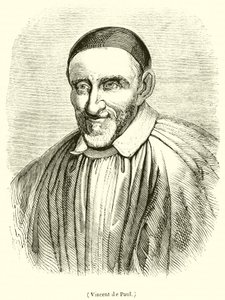 Vincent de Paul (gravür) by French School