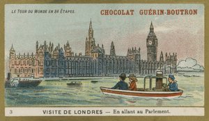 Londra ziyareti - Parlamento Binası yolunda