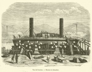 Arkadan görünüş (gravür) by French School